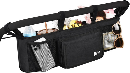 Double stroller organizer for - stroller,