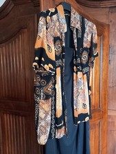 COMPLETO CAMICETTA DI SETA E TAILLEUR APERTO COLORE NERO MARCA: ELENA MIRÒ