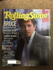 Rolling Stone October 10, 1985 Bruce Springsteen, Billy Crystal, Weird Al