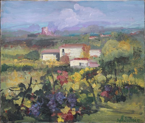 Paesaggio campagna quadro - campagna,