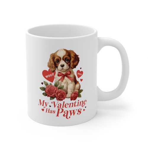 Tazza valentine has paws - my,