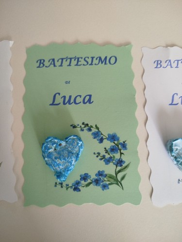 Segnaposto bomboniera con - bomboniera,
