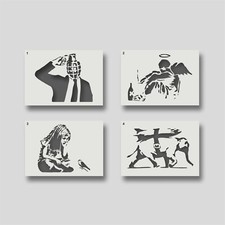 Banksy Stencil per arte da