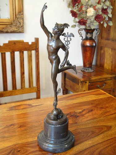 Statua hermes bronzo - hermes,