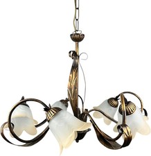 Lampadario classico in ferro