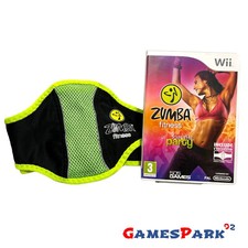 Zumba Fitness con cintura WII WII U NINTENDO GIOCO USATO PER Italiano PAL danza