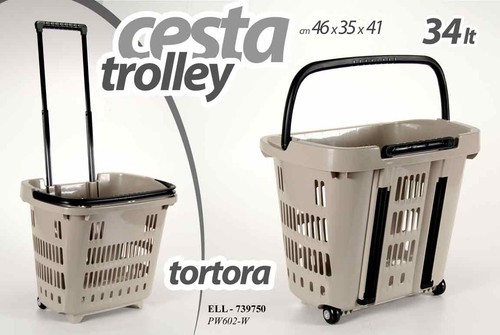 Carrello spesa trolley cestino - carrello,
