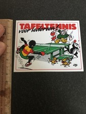 Sticker .  Table Tennis