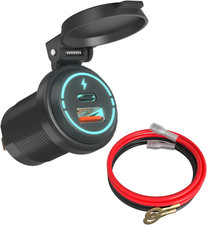 Presa USB 12V, QC3.0 18W & PD