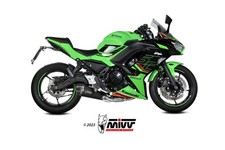 TERMINALE DI SCARICO MIVV DELTA RACE NERO KAWASAKI Z 650 2024 2025