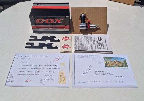 Nuovo motore cox - nuovo,