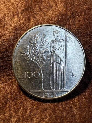 Moneta minerva 100 lire del - minerva,