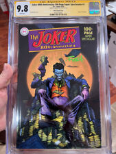 JOKER 80° ANNIVERSARIO #1 CGC 9.8 SS ?VARIANTE ANNI 50 ? FIRMATO DAVID FINCH L@@K