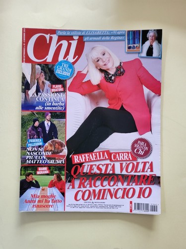 Chi 2019 raffaella carrà - chi, 45