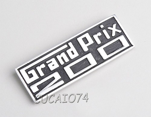 Targhetta grand prix 200 - grand,