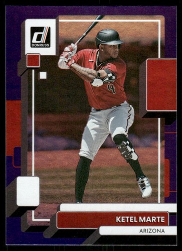 2022 donruss holo - 2022, purple