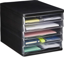 5X34 Cm Nero Organizer Da