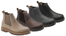 birkenstock stalon chelseaboots nuovo imballo originale pelle moka black graphite sand castle
