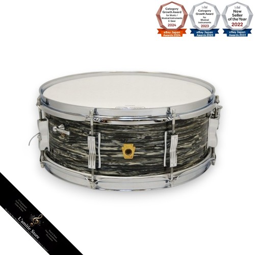 Ludwig 1960s black oyster - black,