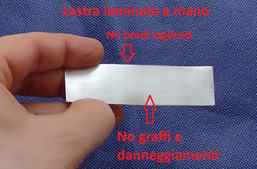 Lastra lamina piastra nuova - , in