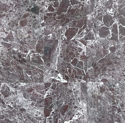 Piastrella 12x12 viola - piastrella, rosso