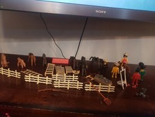 Lotto 6 figurine, 9 animali+