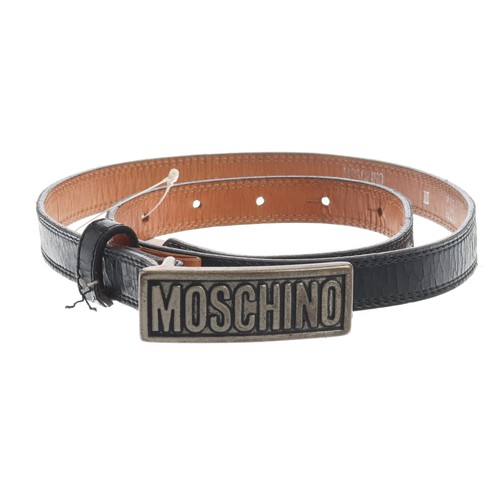 Cintura moschino nera - cintura,