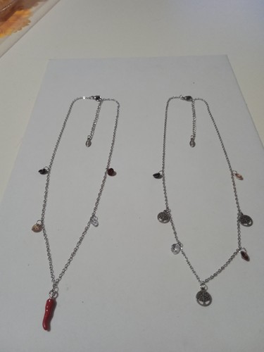 Collana colore argento - , in
