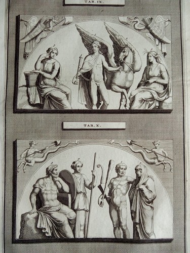 Incisione rame antica 1700 - rame,