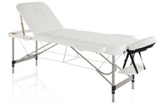XANITALIA LETTINO PIEGHEVOLE MASTER CONFORT ALLUMINIUM BIANCO ART. 350.319