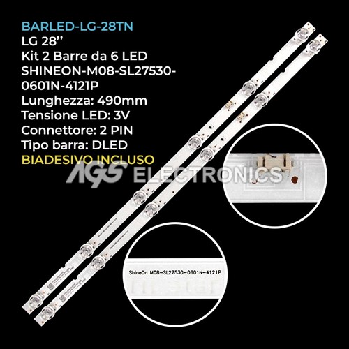 Kit barre strip led tv - kit,