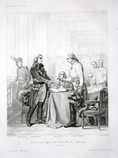 Circa 1840 Marengo Battaglia