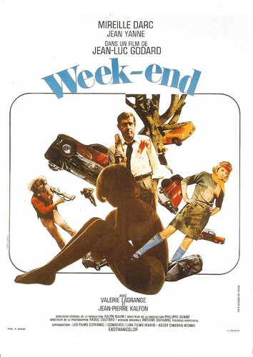 Week end jean yanne - cp,