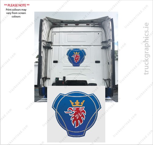 Distintivo scania smussato - distintivo,