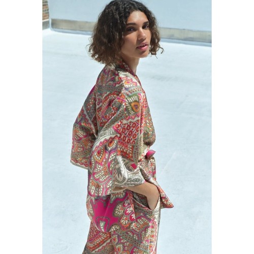 Giacca top kimono caftano - , zara