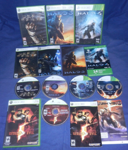 Xbox 360 dead space - dead, halo