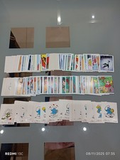 SET COMPLETO FIGURINE I PUFFI MERLIN ANNO 1996 NO ALBUM