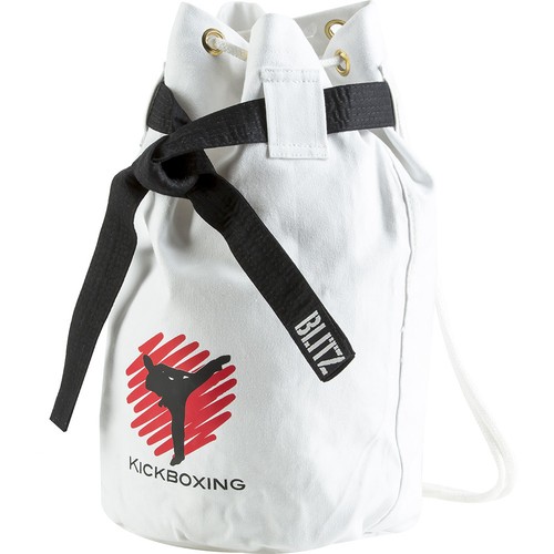 Duffle bag sacco tela bianco - bag,