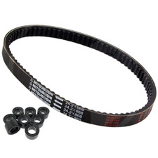 KIT CINGHIA ORIGINALE MITSUBOSHI + 8 RULLI Yamaha Majesty 250 2000 AL 2006