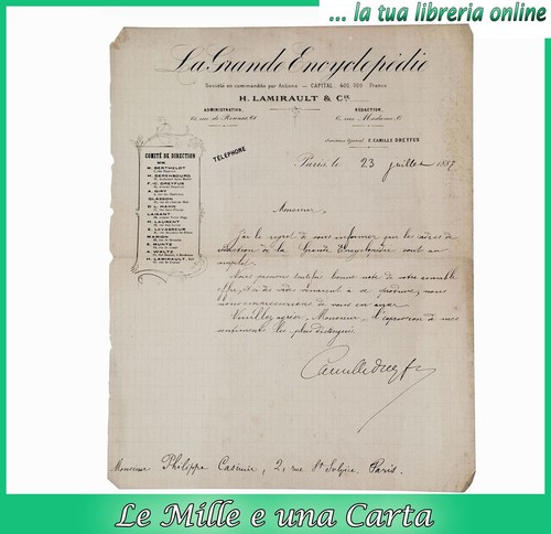 Lettera manoscritta autografo - manoscritta,