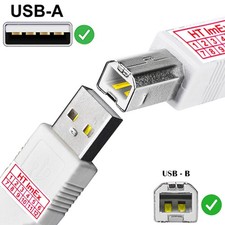 Cavo stampante USB bianco