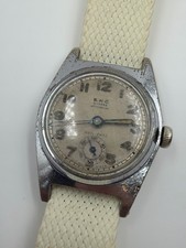 Orologio da polso BWC Suisse Military Art Deco anni '40 - 29x38 mm Swiss - movimento sconosciuto