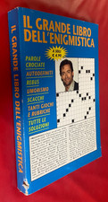 IL GRANDE LIBRO DELL'ENIGMISTICA Ed Foto - PAROLE CROCIATE REBUS +++ Soluzioni
