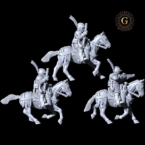 Empire reiters carabineers - empire, x3