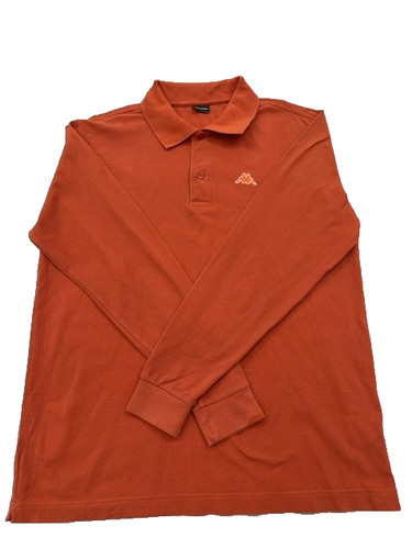 Polo kappa uomo arancione - polo,