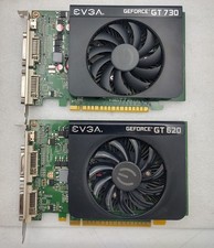 2x EVGA GeForce GT 620 GT 730