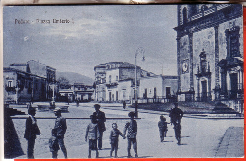Cartolina pedara fp - ,