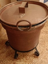 Antica pentola caldaia rame