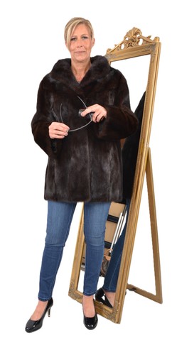A5924 giacca visone vera - giacca,