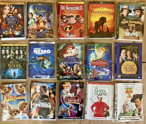 Disney dvd discs - disney,